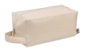 Sac cosmétique personnalisable en toile 220 gr - Bia | Beige