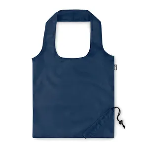 Sac de courses pliable en RPET personnalisé | Bleu Marine