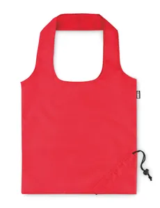 Sac de courses pliable en RPET personnalisé | Red