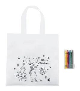 Sac de Noël personnalisé à colorier - Julfar Shop