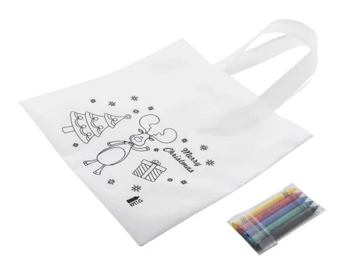 Sac de Noël personnalisé à colorier - Julfar Shop