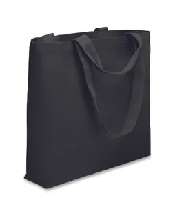 Sac de plage en toile 320 gr/m² - Maldi Beach | Noir
