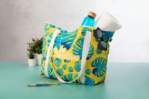 Sac de plage personnalisé - SuboShop Playa Zip publicitaire