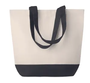 Sac de plage toile 280gr/2 publicitaire - Kleuren Bag | Black