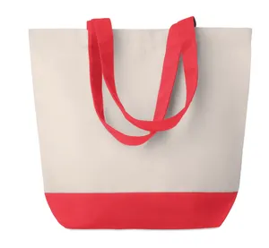 Sac de plage toile 280gr/2 publicitaire - Kleuren Bag | Red