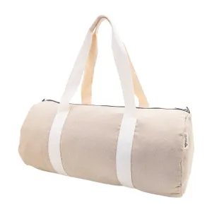 Sac de sport en canvas recyclé - Rekan Duff | Naturelle