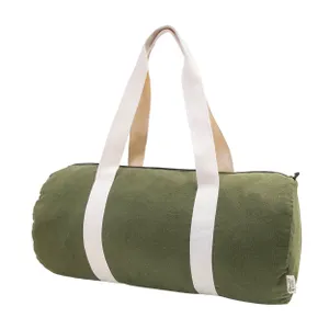Sac de sport en canvas recyclé - Rekan Duff | Vert