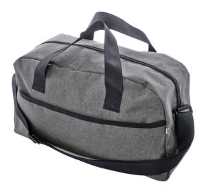 Sac de sport publicitaire en rpet - Haney | Gris Foncé