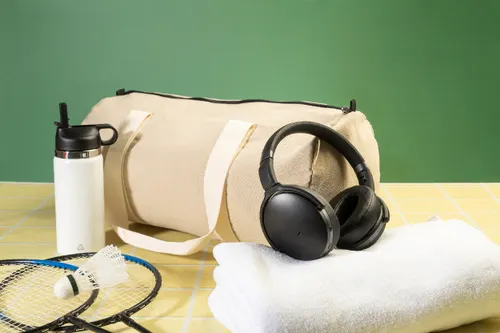 Sac de sport personnalisé en canvas recyclé - Rekan Duff