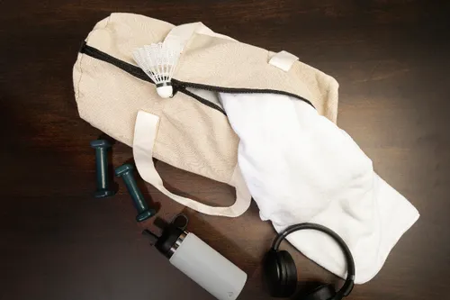 Sac de sport personnalisé en canvas recyclé - Rekan Duff