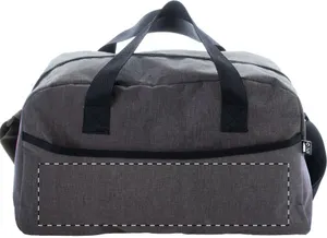 Sac de sport publicitaire en rpet - Haney | Gris Foncé