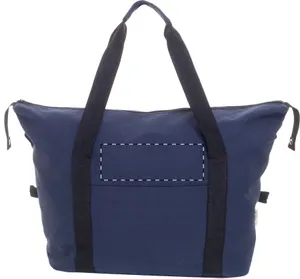 Sac de voyage en toile recyclée personnalisé - Rebyss Travel | Bleu Foncé