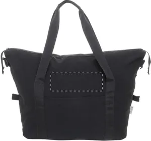 Sac de voyage en toile recyclée personnalisé - Rebyss Travel | Noir