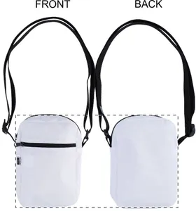 Sac en bandoulière personnalisé - SuboBag Cross publicitaire | Noir