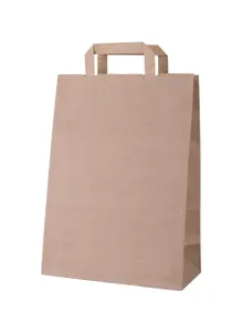 Sac en papier publicitaire - Boutique | Marron