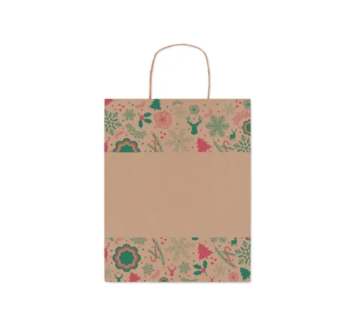 Sac en papier cadeau moyen personnalisé - Bao Medium