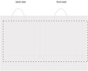 Sac en papier publicitaire - CreaShop L