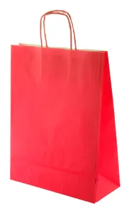Sac en papier personnalisé - Mall | Rouge