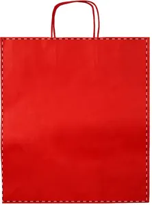Sac en papier personnalisé - Mall | Rouge