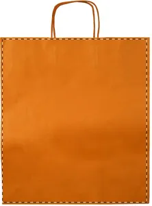 Sac en papier personnalisé - Mall | Orange