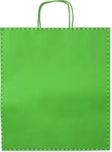 Sac en papier personnalisé - Mall | Vert