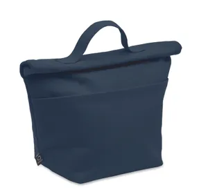 Sac isotherme en coton recyclé - Recoba Colour | Bleu Marine