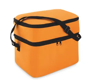 Sac isotherme personnalisable 2 compartiments - Casey | Orange