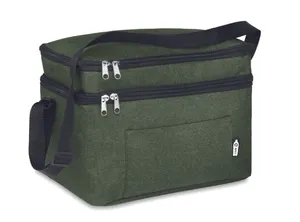 Sac isotherme personnalisable en RPET - Icecube | Vert Foncé