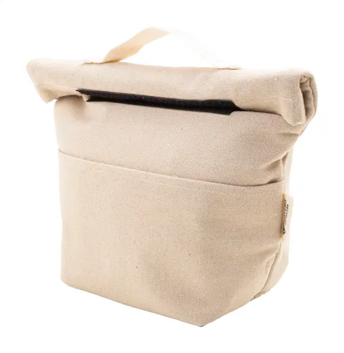 Sac isotherme publicitaire en canvas recyclé - Rekan Cool