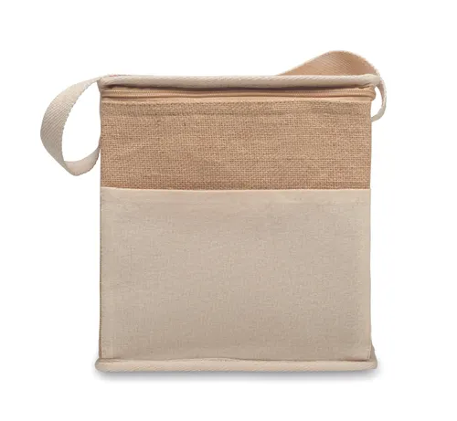 Sac isotherme toile et jute 3L - Lona