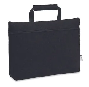 Sac ordinateur feutre RPET personnalisable - Tapla | Black