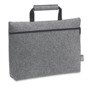 Sac ordinateur feutre RPET personnalisable - Tapla | Grey