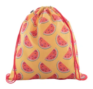 Sac piscine publicitaire - CreaDraw RPET | Rouge / Blanc