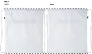 Sac piscine personnalisé - CreaDraw Zip RPET