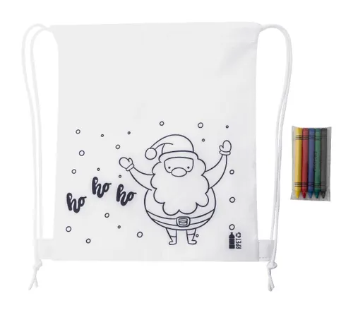 Sac piscine personnalisé de Noël à colorier - Julfar Bag B