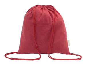 Sac piscine personnalisé en coton recyclé - Dropex | Rouge