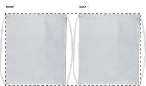 Sac piscine personnalisé pour enfants  - CreaDraw Kids | Blanc