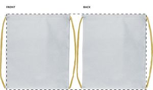 Sac piscine personnalisé pour enfants  - CreaDraw Kids | Jaune / Blanc