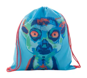 Sac piscine personnalisé pour enfants  - CreaDraw Kids | Rouge / Blanc