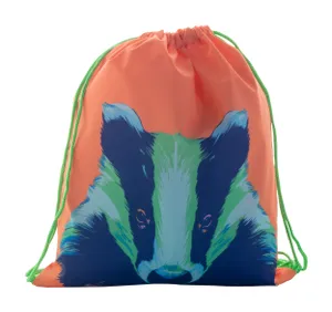 Sac piscine personnalisé pour enfants  - CreaDraw Kids | Vert / Blanc