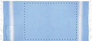 Sac piscine publicitaire avec drap de bain - Carey | Bleu Clair