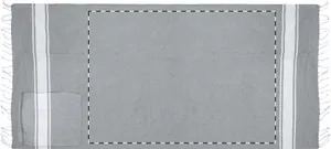 Sac piscine publicitaire avec drap de bain - Carey | Gris