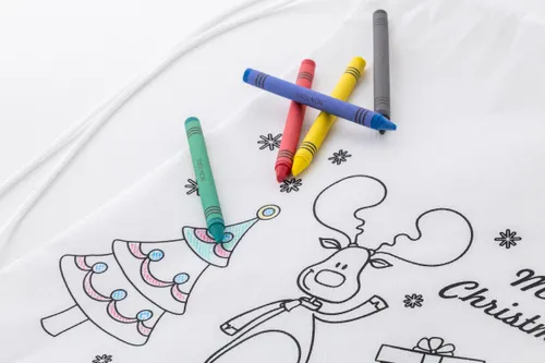 Sac piscine publicitaire de Noël à colorier - Julfar Bag A