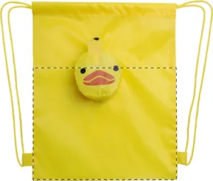 Sac piscine zèbre personnalisé - Noah | Jaune