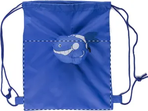Sac piscine zèbre personnalisé - Noah | Bleu