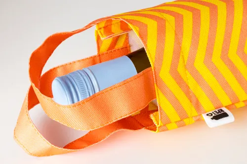 Sac pour bouteilles personnalisable publicitaire en RPET - SuboShop Vino