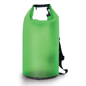 Sac pvc étanche publicitaire 15 l | Vert 19