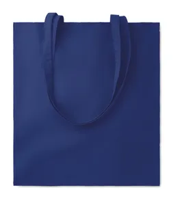 Sac shopping coton 140gr/m² personnalisable | Blue