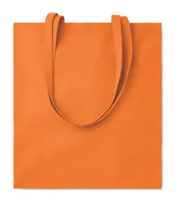 Sac shopping coton 140gr/m² personnalisable | Orange