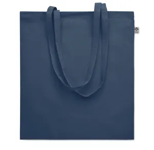 Sac shopping coton organique personnalisé | Blue